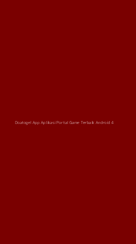Tampilan Antarmuka Aplikasi Doatogel App Aplikasi Portal Game Terbaik Android - 4
