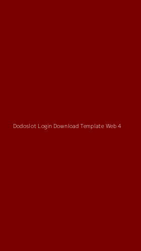 Tampilan Antarmuka Aplikasi Dodoslot Login Download Template Web - 4