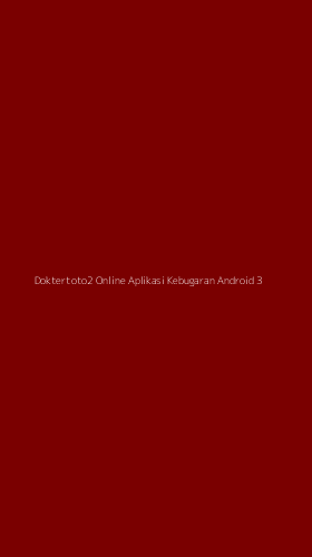 Tampilan Antarmuka Aplikasi Doktertoto2 Online Aplikasi Kebugaran Android - 3