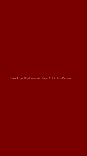 Tampilan Antarmuka Aplikasi Dolantogel Rtp Cara Main Togel Colok Jitu Pemula - 3