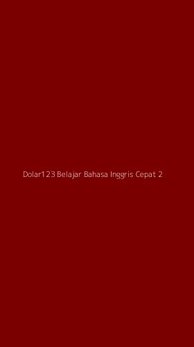 Tampilan Antarmuka Aplikasi Dolar123 Belajar Bahasa Inggris Cepat - 2