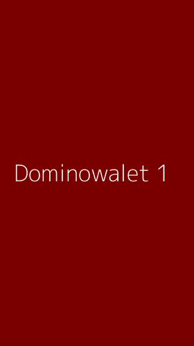 Tampilan Antarmuka Aplikasi Dominowalet - 1