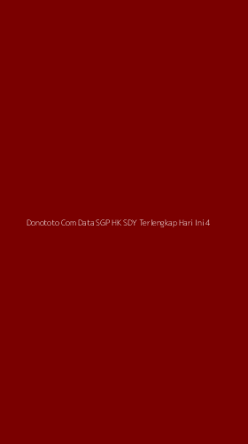 Tampilan Antarmuka Aplikasi Donototo Com Data Sgp Hk Sdy Terlengkap Hari Ini - 4