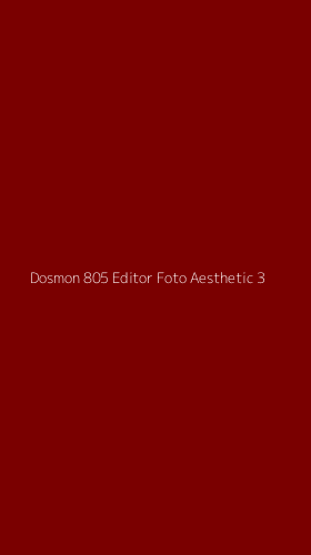 Tampilan Antarmuka Aplikasi Dosmon 805 Editor Foto Aesthetic - 3