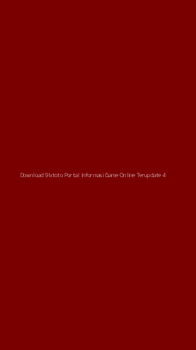 Tampilan Antarmuka Aplikasi Download 9lxtoto Portal Informasi Game Online Terupdate - 4