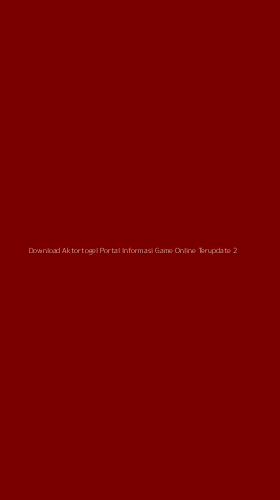 Tampilan Antarmuka Aplikasi Download Aktortogel Portal Informasi Game Online Terupdate - 2