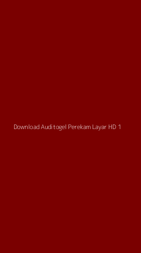 Tampilan Antarmuka Aplikasi Download Auditogel Perekam Layar Hd - 1