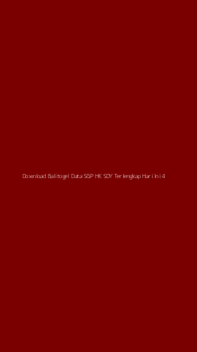 Tampilan Antarmuka Aplikasi Download Balitogel Data Sgp Hk Sdy Terlengkap Hari Ini - 4