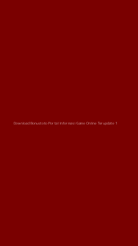 Tampilan Antarmuka Aplikasi Download Bonustoto Portal Informasi Game Online Terupdate - 1