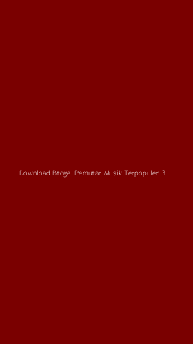 Tampilan Antarmuka Aplikasi Download Btogel Pemutar Musik Terpopuler - 3