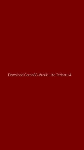 Tampilan Antarmuka Aplikasi Download Cerah88 Musik Lite Terbaru - 4