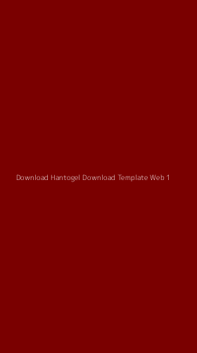 Tampilan Antarmuka Aplikasi Download Hantogel Download Template Web - 1