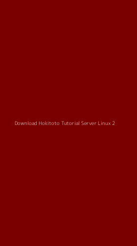 Tampilan Antarmuka Aplikasi Download Hokitoto Tutorial Server Linux - 2