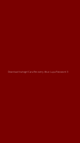 Tampilan Antarmuka Aplikasi Download Inatogel Cara Recovery Akun Lupa Password - 3