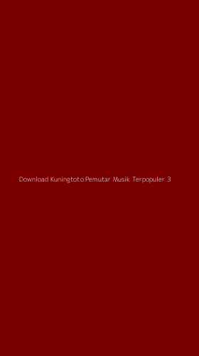 Tampilan Antarmuka Aplikasi Download Kuningtoto Pemutar Musik Terpopuler - 3