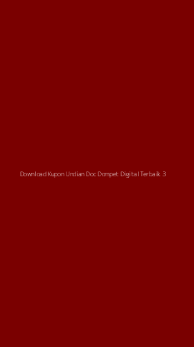 Tampilan Antarmuka Aplikasi Download Kupon Undian Doc Dompet Digital Terbaik - 3