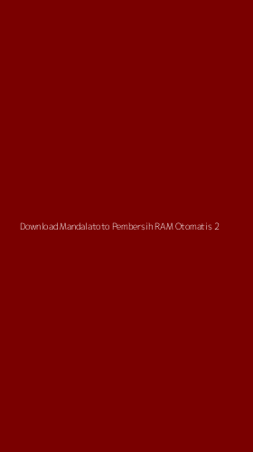 Tampilan Antarmuka Aplikasi Download Mandalatoto Pembersih Ram Otomatis - 2