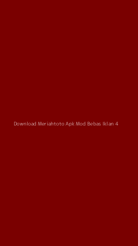 Tampilan Antarmuka Aplikasi Download Meriahtoto Apk Mod Bebas Iklan - 4