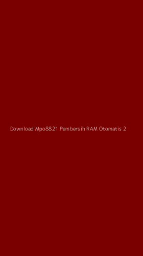 Tampilan Antarmuka Aplikasi Download Mpo8821 Pembersih Ram Otomatis - 2