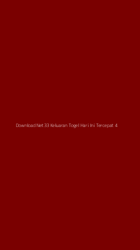 Tampilan Antarmuka Aplikasi Download Net33 Keluaran Togel Hari Ini Tercepat - 4