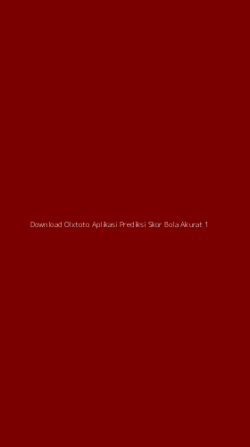 Tampilan Antarmuka Aplikasi Download Olxtoto Aplikasi Prediksi Skor Bola Akurat - 1