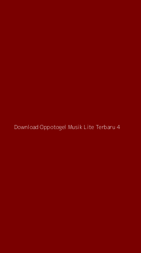 Tampilan Antarmuka Aplikasi Download Oppotogel Musik Lite Terbaru - 4