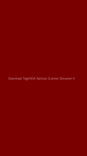 Tampilan Antarmuka Aplikasi Download Togel404 Aplikasi Scanner Dokumen - 4