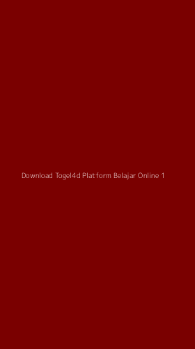Tampilan Antarmuka Aplikasi Download Togel4d Platform Belajar Online - 1