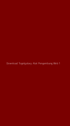 Tampilan Antarmuka Aplikasi Download Togelgalaxy Alat Pengembang Web - 1