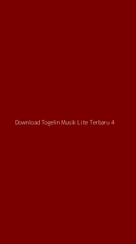 Tampilan Antarmuka Aplikasi Download Togelin Musik Lite Terbaru - 4