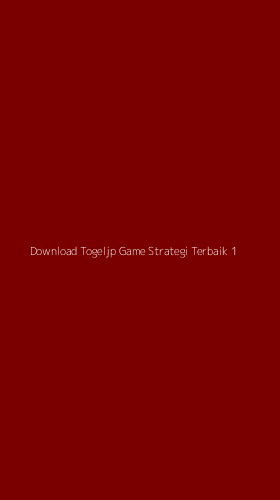 Tampilan Antarmuka Aplikasi Download Togeljp Game Strategi Terbaik - 1