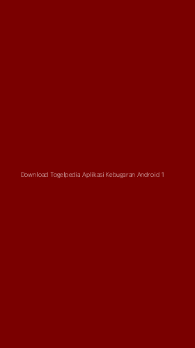 Tampilan Antarmuka Aplikasi Download Togelpedia Aplikasi Kebugaran Android - 1