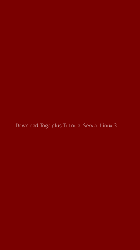 Tampilan Antarmuka Aplikasi Download Togelplus Tutorial Server Linux - 3