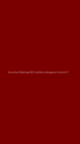 Tampilan Antarmuka Aplikasi Download Waktogel303 Aplikasi Kebugaran Android - 1