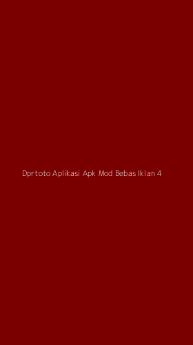 Tampilan Antarmuka Aplikasi Dprtoto Aplikasi Apk Mod Bebas Iklan - 4
