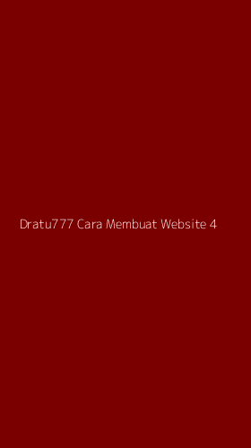 Tampilan Antarmuka Aplikasi Dratu777 Cara Membuat Website - 4
