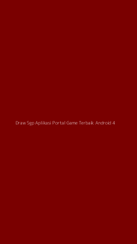Tampilan Antarmuka Aplikasi Draw Sgp Aplikasi Portal Game Terbaik Android - 4