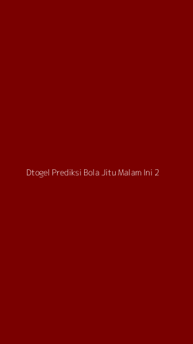 Tampilan Antarmuka Aplikasi Dtogel Prediksi Bola Jitu Malam Ini - 2