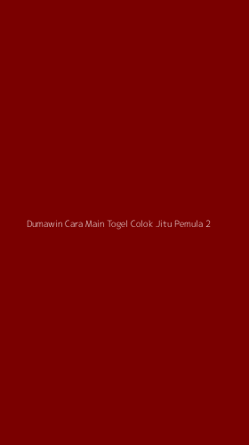 Tampilan Antarmuka Aplikasi Dumawin Cara Main Togel Colok Jitu Pemula - 2