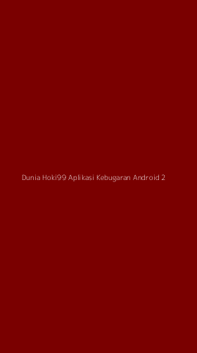 Tampilan Antarmuka Aplikasi Dunia Hoki99 Aplikasi Kebugaran Android - 2