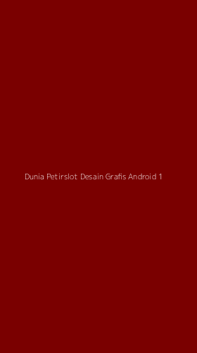 Tampilan Antarmuka Aplikasi Dunia Petirslot Desain Grafis Android - 1