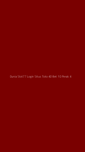 Tampilan Antarmuka Aplikasi Dunia Slot77 Login Situs Toto 4d Bet 10 Perak - 4