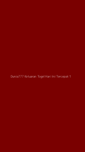 Tampilan Antarmuka Aplikasi Dunia777 Keluaran Togel Hari Ini Tercepat - 1