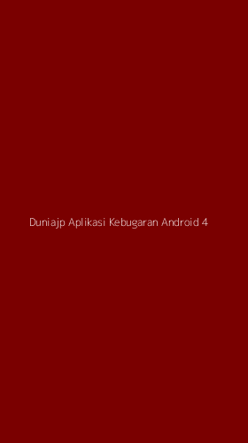 Tampilan Antarmuka Aplikasi Duniajp Aplikasi Kebugaran Android - 4