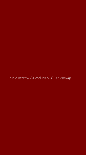Tampilan Antarmuka Aplikasi Dunialottery88 Panduan Seo Terlengkap - 1