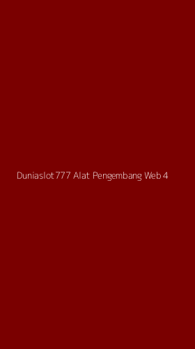 Tampilan Antarmuka Aplikasi Duniaslot777 Alat Pengembang Web - 4