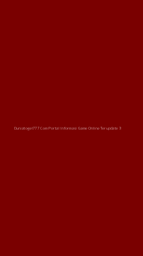 Tampilan Antarmuka Aplikasi Duniatogel777 Com Portal Informasi Game Online Terupdate - 3