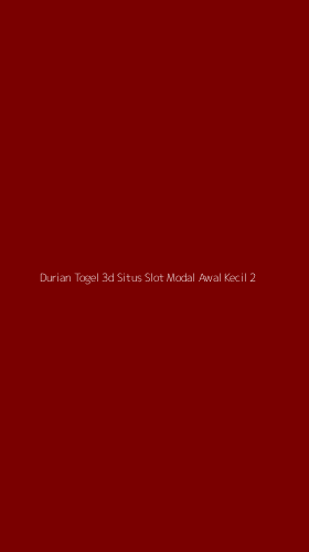 Tampilan Antarmuka Aplikasi Durian Togel 3d Situs Slot Modal Awal Kecil - 2