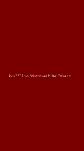 Tampilan Antarmuka Aplikasi Duta777 Situs Rekomendasi Pilihan Terbaik - 4