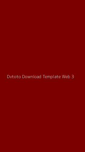 Tampilan Antarmuka Aplikasi Dvtoto Download Template Web - 3